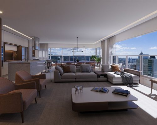 Apartamento quadra mar no San paolo Residenziale