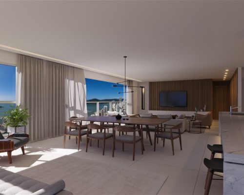 Apartamento quadra mar no San paolo Residenziale