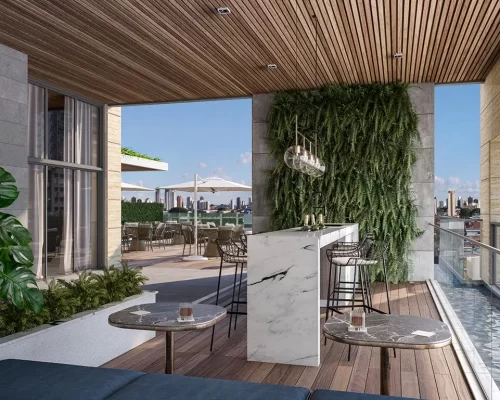 Apartamento quadra mar no serenity