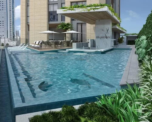 Apartamento quadra mar no serenity