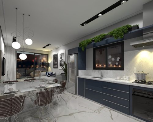 Apartamento quadra mar no Saint Antoine