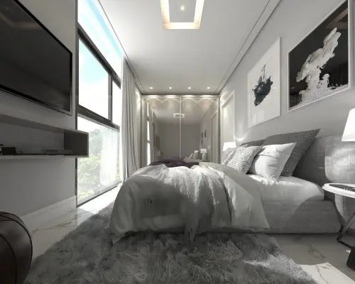 Apartamento quadra mar no Saint Antoine