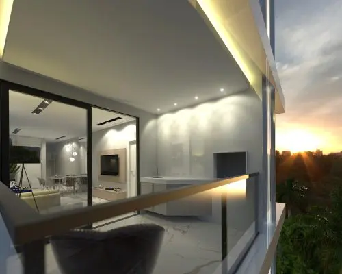 Apartamento quadra mar no Saint Antoine