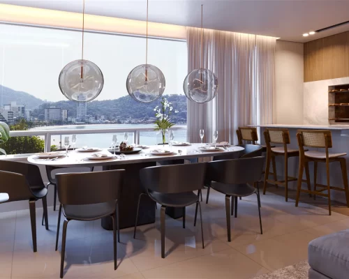 Apartamento quadra mar no Mar belle residence