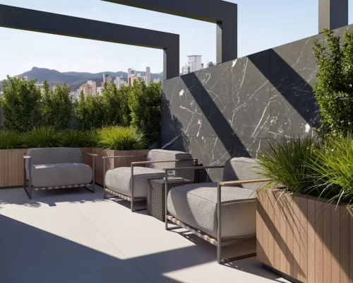 Apartamento quadra mar no Mar belle residence