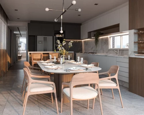 Apartamento quadra mar no Mar belle residence