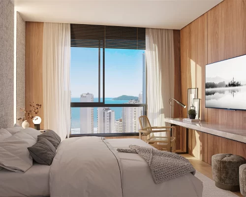 Apartamento quadra mar no Dom Residencial