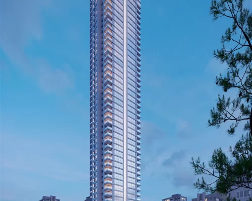 Apartamento quadra mar no Meridian Tower