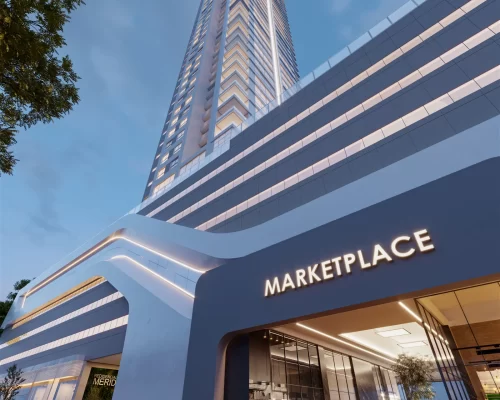 Apartamento quadra mar no Meridian Tower