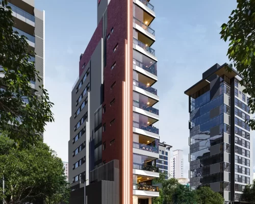 Apartamento quadra mar no Mar belle residence