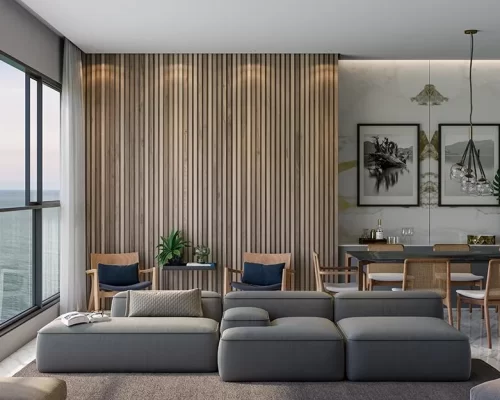 Apartamento quadra mar no serenity