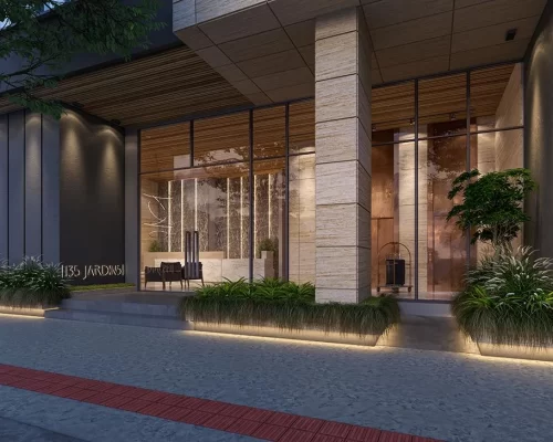 Apartamento quadra mar no 135 Jardins