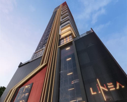 Apartamento quadra mar no Línea Living Concept