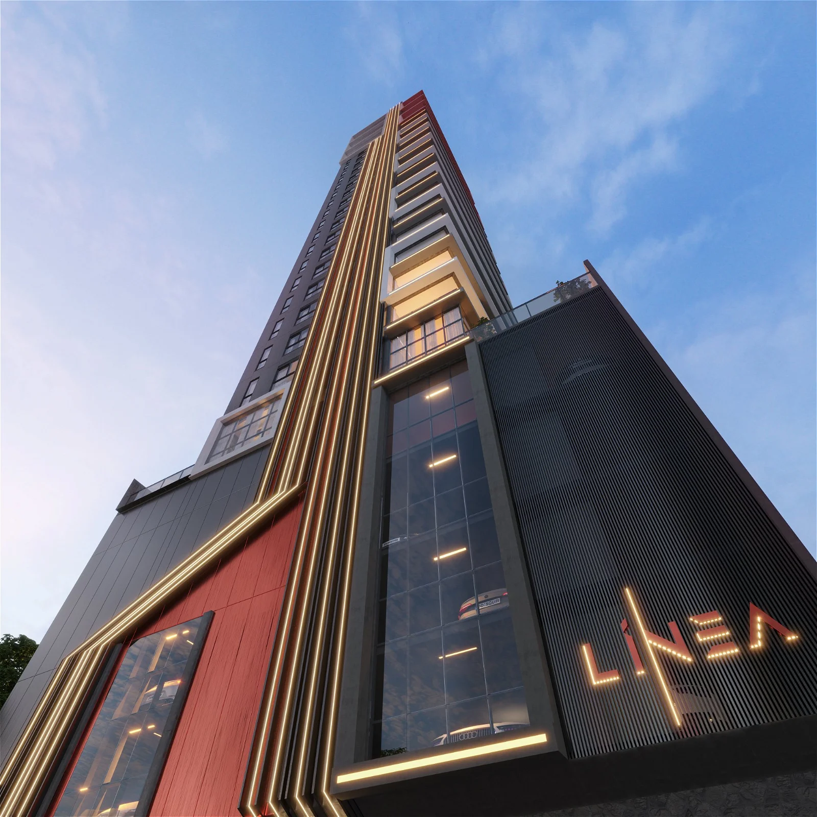 Apartamento quadra mar no Línea Living Concept
