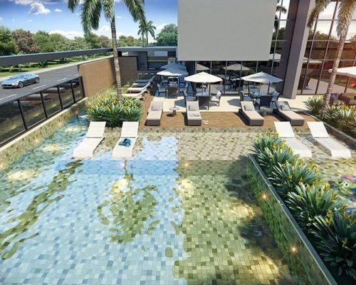 Andar alto no Privilége Brava Residence