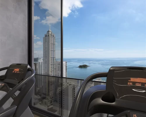 Apartamento quadra mar no Línea Living Concept