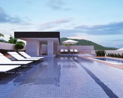 Apartamento quadra mar no Tesla