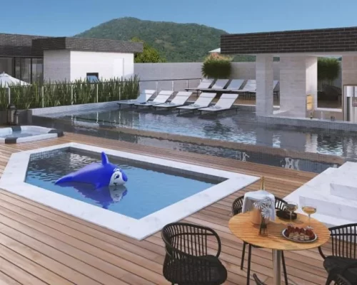 Apartamento quadra mar no Tesla