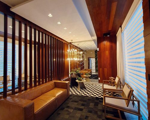 Apartamento quadra mar no residencial cidade jardim