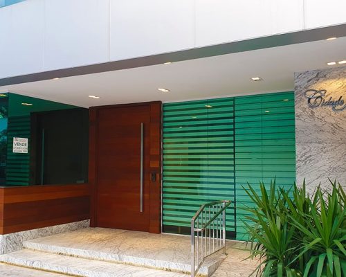 Apartamento quadra mar no residencial cidade jardim