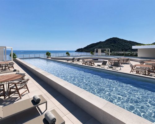 Imóvel frente mar no One Tower