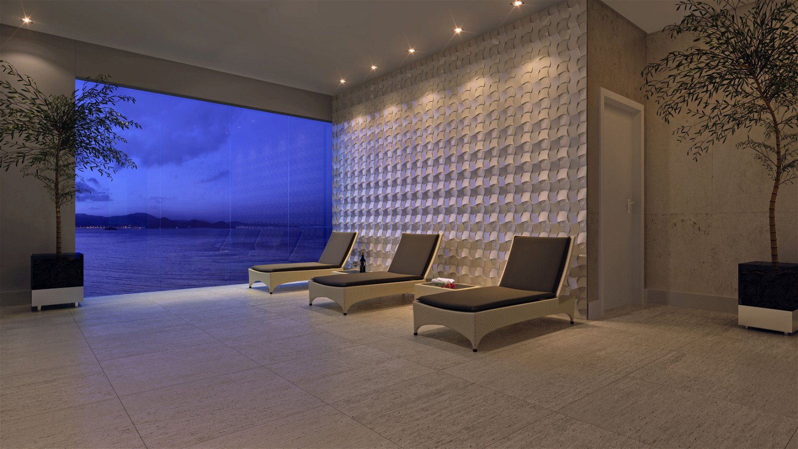 Apartamento frente mar One Tower