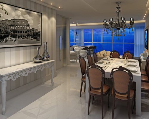 Apartamento frente mar One Tower