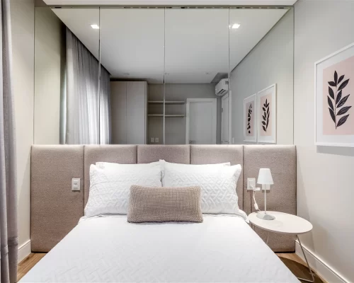 Apartamento Quadra mar no Charmant residence