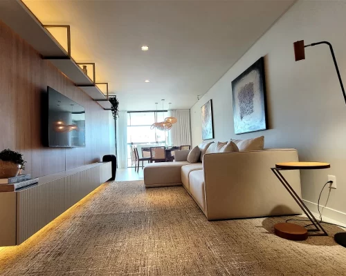 Apartamento mobiliado vista mar no Surfes Paradise