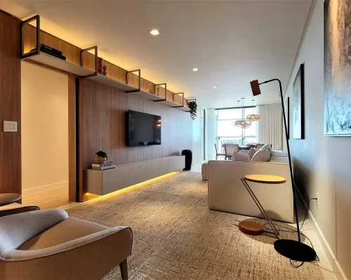 Apartamento mobiliado vista mar no Surfes Paradise