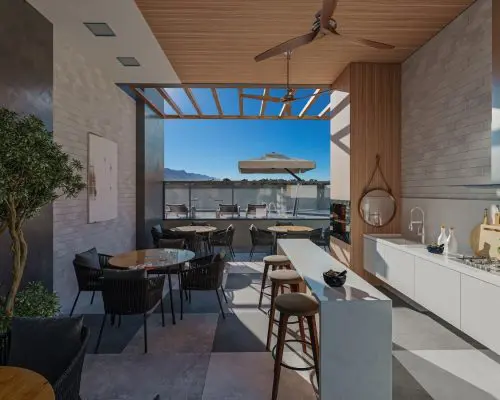 Ap no Edifício Magic Sun Home Resort