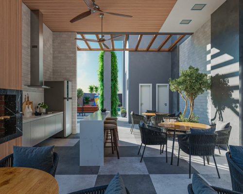 Ap no Edifício Magic Sun Home Resort